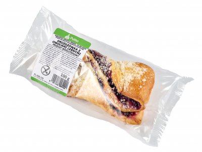 BEZGLUTENOWA Drożdżówka z Owocami Leśnymi 100 g 